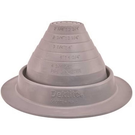 Ips 1/4 in. to 5 in. EPDM Roof Flashing For Vent Pipe 81822